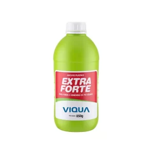 Cola adesiva Extra Forte P/pvc rigido 850g-Viqua