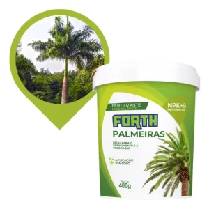 Fertilizante Palmeira Sólido 400g Forth