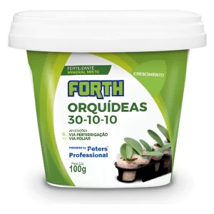 Forth Orquídeas Crescimento Adubo Fertilizante 30-10-10 100g