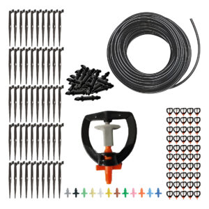 Kit Irrigação Micro Aspersão Completo A Vazão 50 Und