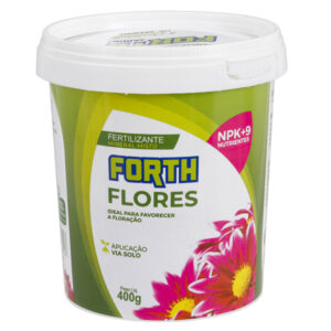 Fertilizante Flores Mineral Sólido 400g Forth