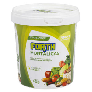Fertilizante Hortaliças Mineral Sólido 400g Forth
