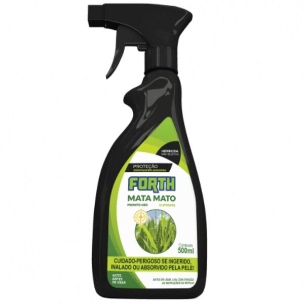 Herbicida Pronto Uso Forth Mata Mato Jardim 500ml